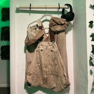 Thrashed Carhartt overalls